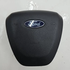 2011-2019 Ford Fiesta Driver Left Steering Wheel Black OEM - Picture 1 of 3