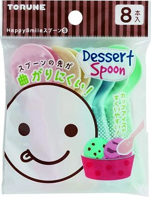 Cuchara de postre Torune JAPÓN SONRÍE 8 piezas juego pequeño para lonchera bento  Foto 1 de 4