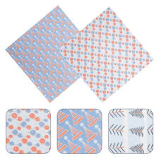  5 Sheets Fabric Strips Bulk Christmas Snowflake Patchwork Manual