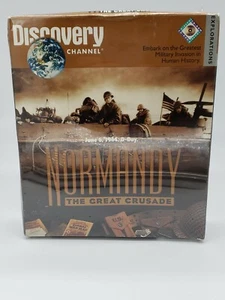 Discovery Channel Explorations Normandía La Gran Cruzada Caja Grande PC 1994-Día D - Imagen 1 de 3