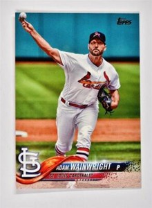 2018 Topps Series 1 Base #81 Adam Wainwright
