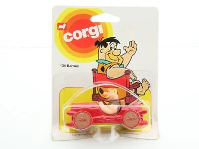 Corgi Toys 134 Barney's Buggy Rubble Flintstones 1:66 Moc Boxed 1702-26-56 - Image 1 of 4