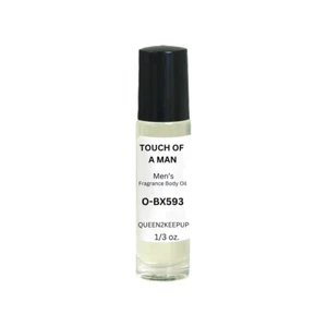 Touch Of A Man (Men) Body Oil 10 ml Fragrance All Natural Scent 1/3 oz Roll-On - Picture 1 of 5