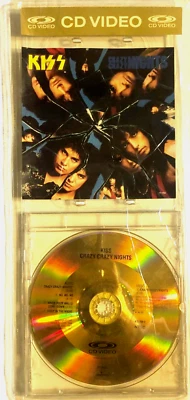 Kiss Crazy Crazy Nights CD Video Gold Japan   Mercury 870 709-2  CDV New Longbox - Image 1 of 4