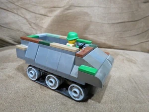 Lego MOC Boot Landtransport Wassertank Lauffahrzeug mit Minifigur - Bild 1 von 6