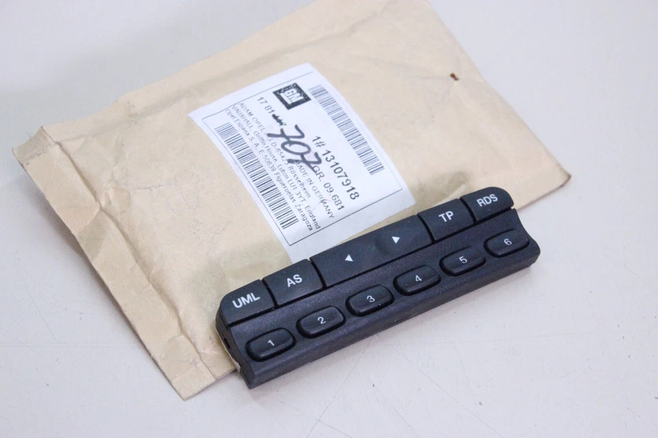 ORIGINAL OPEL Astra G Vectra B Zafira Radio Bedienelement 13107918 OVP - Bild 1 von 1