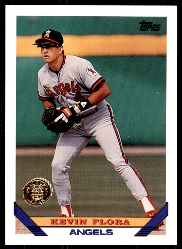 1993 Topps Inaugural Colorado Rockies Kevin Flora #521 - Image 1 of 2