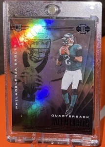 ⚡️Jalen Hurts🔥Rookie Black Illusions🔥Holofoil Refractor⭐️EAGLES FLY🚀 - Bild 1 von 8