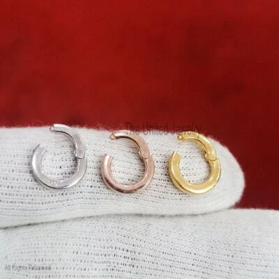 18k Gold Round Enhancer, Charms Holder, Round Link Lock, 18k Gold Round Enhancer - Image 1 of 4