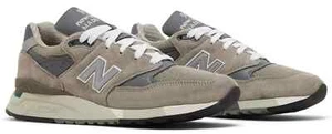 New Balance 998 U998GR Made In USA Men's 10.5 Grey Brand New - Picture 1 of 8