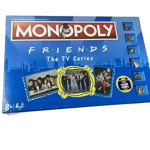 Monopoly Friends The TV Series Edition + 6 Bespoke Tokens & Top Trumps card - Picture 1 of 9