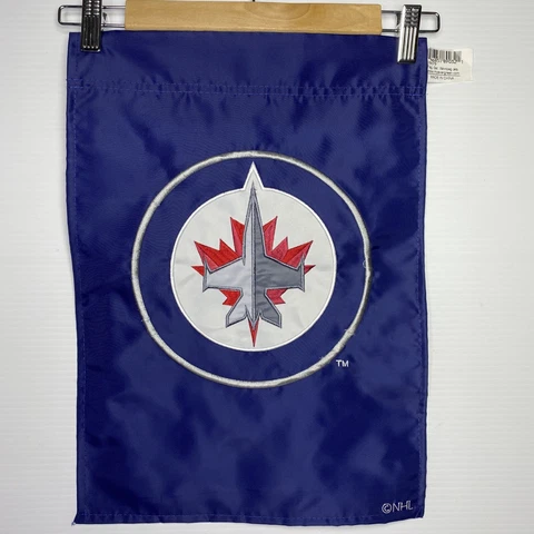 Evergreen Garden Flag Winnipeg Jets NHL Embroidered New Double Sided Cover