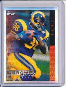 1995 Topps Mystery Finest Refractor Jerome Bettis HOF - Picture 1 of 1