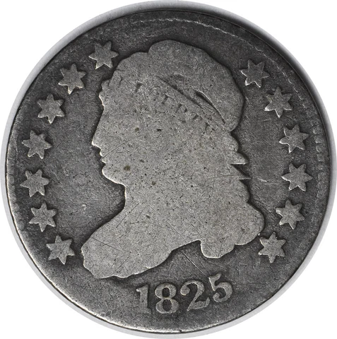 1825 Bust Silver Dime VG Uncertified #248 Cover