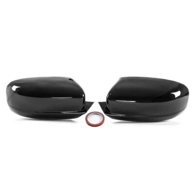 PRETO BRILHANTE para 2011-2020 2021 Dodge Charger motorista passageiro tampa espelho lateral - Imagem 1 de 4