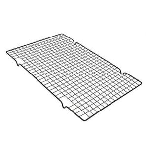16 * 10 inch Cooling Rack for Baking, BBQ Grill Mesh Metal BBQ Barbecue Black - Picture 1 of 8