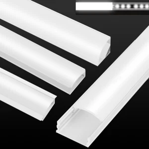 Profilo in alluminio LED angolo anodizzato profilo canale binario in alluminio barra profilo in alluminio DE - Foto 1 di 44
