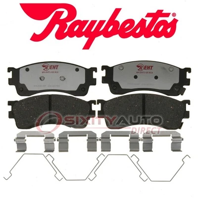 Raybestos Rear Disc Brake Pad Set for 2014 Mazda 3 Sport - Braking Stopping ey - Imagem 1 de 4