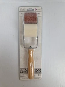 IOD Iron Orchid Decor 2" Roller Stamp " ROMA " Floral Design - Paint Accents - Picture 1 of 10