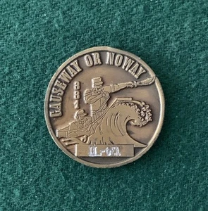 US Army 331st TRANSPORTATION Company Challenge Coin “ Causeway Or No Way” - Picture 1 of 6