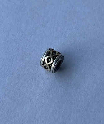 CHAMILIA PLATA ESTERLINA Y ORO 14K BANDA DE X'S CHARM Foto 1 de 3