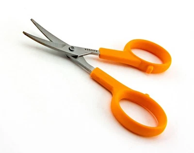 Fiskars Curved Blade Scissors No.4 Flush Cuts For Fabric - Image 1 of 4