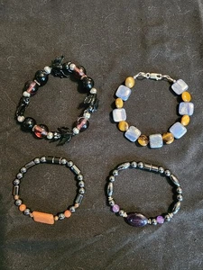 Lot of Misc Bracelets, Set of 4 - Picture 1 of 11