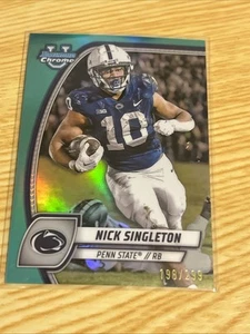Bowman University 2024 cromo #188 Nick Singleton refractor acuático/299 radiocontrol - Imagen 1 de 3