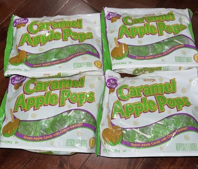 4 Bags: Tootsie Caramel Apple Pops, 9.4 oz. each Bag - Image 1 of 2