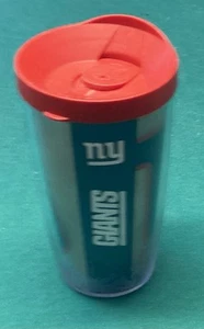 New York Giants NFL 12oz Tumbler w/ Lid by Tervis Color Red & Blue Brand New! - Picture 1 of 3