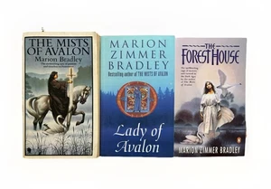 Mists Of Avalon, Lady Of Avalon And The Forest House Marion Zimmer Bradley PBs - Picture 1 of 4