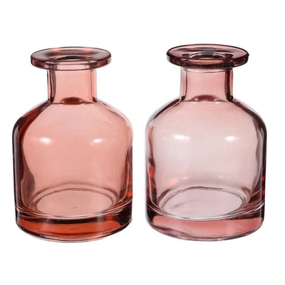  2 Pcs Empty Diffuser Bottles Fragrance Glass Decorative Reed Stick Jar - Image 1 of 4