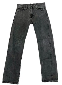 Polo Ralph Lauren Jeans Mens 32x32 Black Thompson Relaxed Straight Stretch Prep - Picture 1 of 12