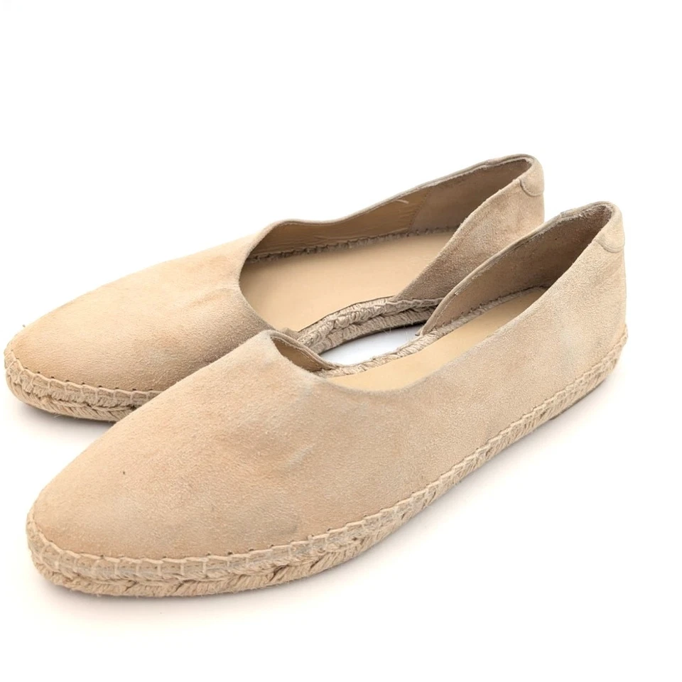 Alpargata Vince Tita Plana Ballet Para Mujer Puntera Almendra Beige Talla US8.5 EU39 Foto 1 de 4