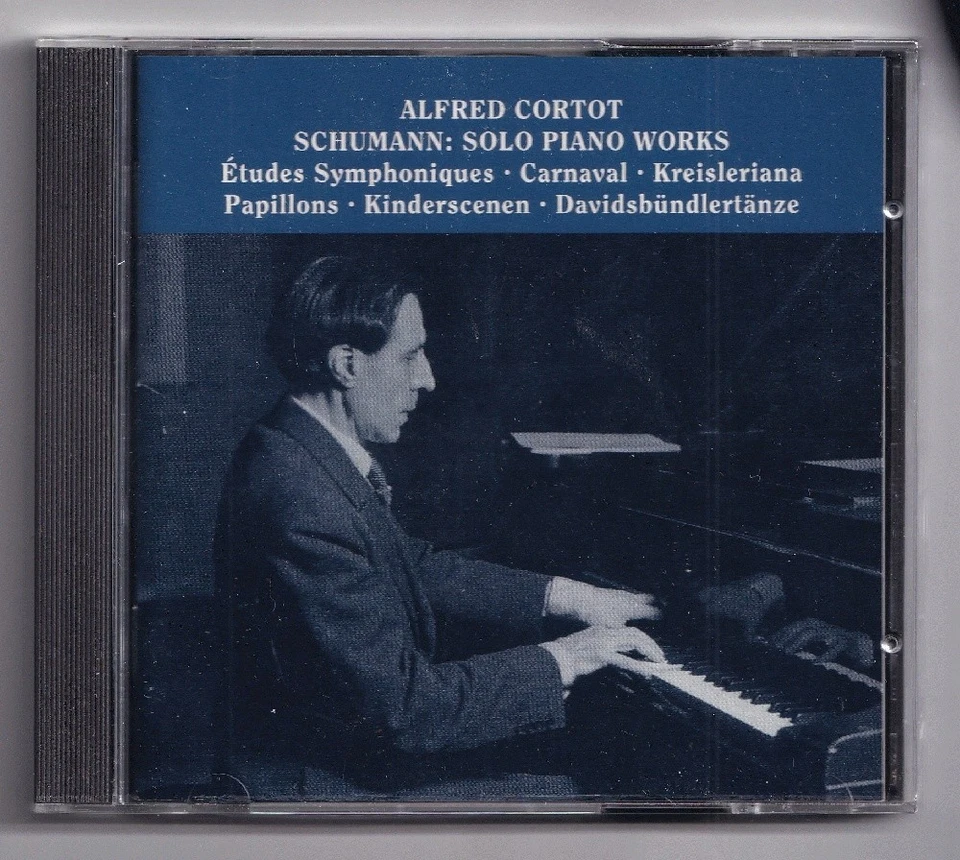 Alfred Cortot plays solo piano works by Robert Schumann - CD-852(2) - NEW! — 第 1/1 张图片