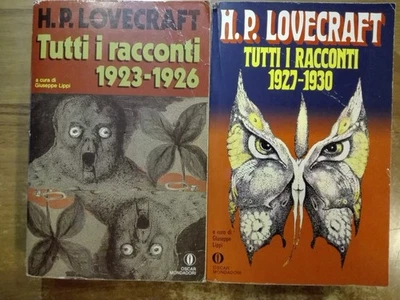 H. P. Lovecraft TUTTI I RACCONTI 1923 -1926 1927 - 1930 Oscar Mondadori horror - Immagine 1 di 3