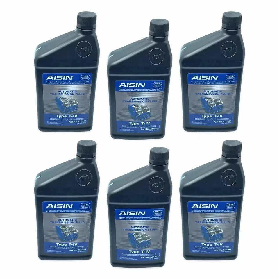 NEW For Audi Q7 VW Jetta Set of 6 Automatic Transmission Fluid AISIN G055025A2 - Image 1 of 1