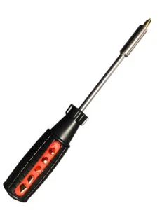 6-in-1 Flathead Slotted & Phillips Reversible Screwdriver PH1 PH2 Nut Driver Bit - Picture 1 of 2
