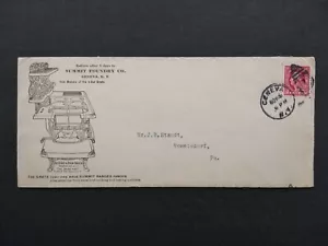 NY: Geneva 1914 Summit Foundry Kitchen Stove Legal Size Advertising Cover - Picture 1 of 2