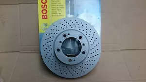 NEW GENUINE BOSCH 0986479550 FRONT RIGHT VENTED BRAKE DISC BOXSTER 911 BD1394 - Picture 1 of 6