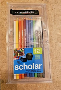 Lápices de colores Prismacolor 92804 Scholar, 12 unidades, surtidos - Imagen 1 de 3