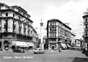 B847) PADOVA PIAZZA GARIBALDI FIGLI DITTE FIGLI DI BONAVENTURA MENATO VIAGGIATA - Picture 1 of 2