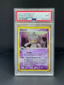 Pokemon Ex Power Keepers Banette Holo PSA 9 MINT #4 - Graded Card Englisch 2007 - Bild 1 von 2