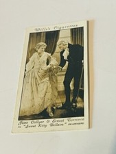 WD HO Wills Cigarette Tobacco 1937 Trading Card Cinema Star Sweet Kitty Bellairs