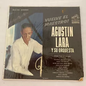 Augustin Lara Y Su Orquesta Vuelve El Maestro LP RCA Victor MKS 1559 VG Vinyl - Picture 1 of 5