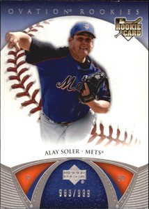 2006 (METS) Upper Deck Ovation #122 Alay Soler Rookie Baseball Card /999