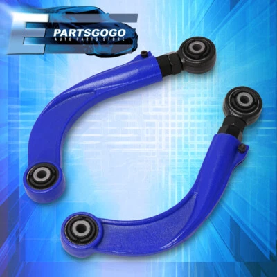 For 04-13 Mazda 3 / 06-17 Mazda 5 2PC Adjustable Rear Adjustable Camber Kit Blue Foto 1 de 3