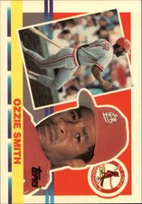 1990 Topps Big St. Louis Cardinals Baseball Card #203 Ozzie Smith