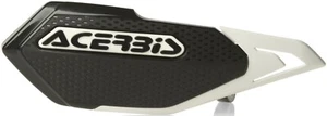 ACERBIS PARAMANI X- ELITE HANDGUARDS BLACK-WHITE ANCHE BICICLETTA - Picture 1 of 3