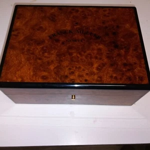 Boite A Stylos Franck Muller Bois Laiton Bon État - Picture 1 of 10